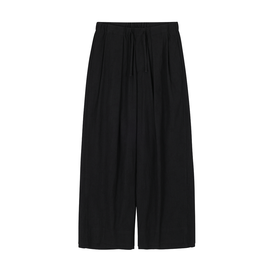 SI3PT307BK SONGZIO HOMME Pleats String Wide Pants