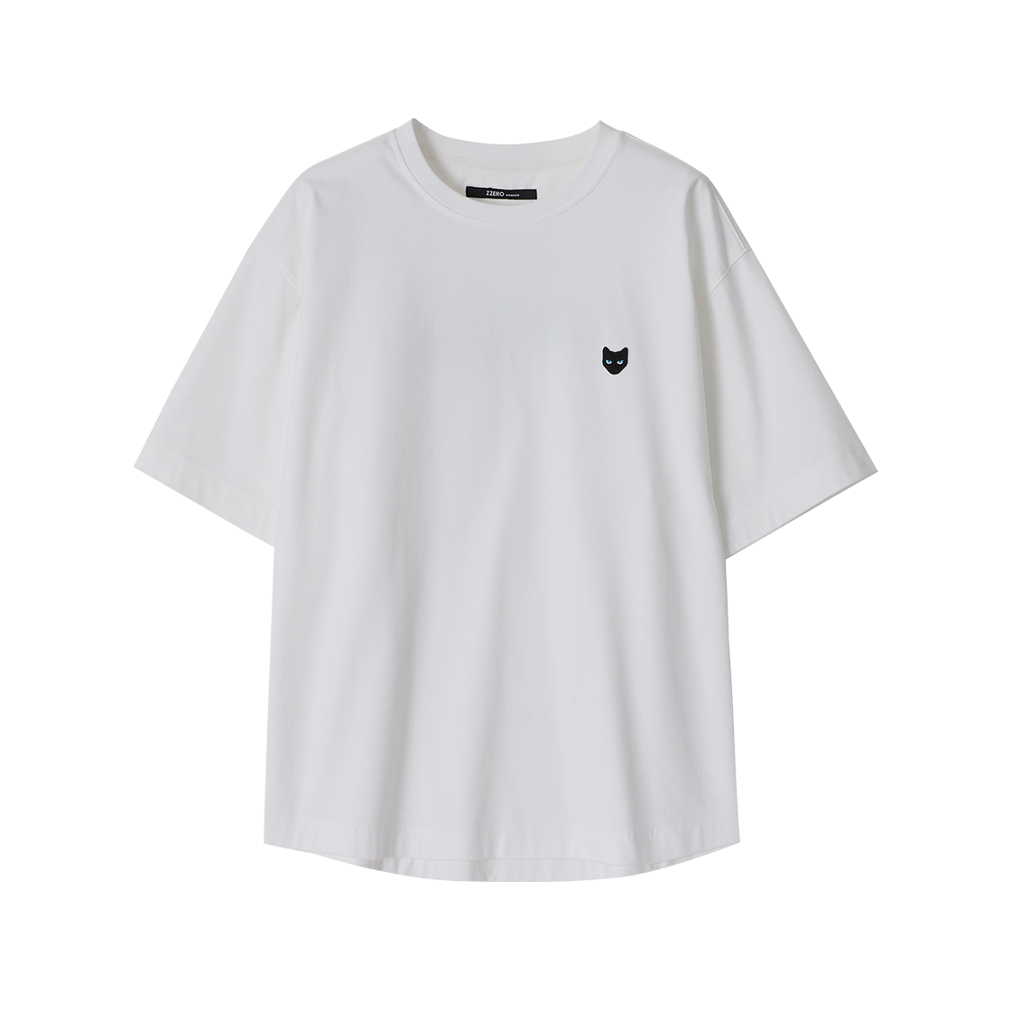 송지오 지제로 리미널 트레이스 커브컷 티셔츠 화이트(SONGZIO ZZERO Liminal Trace Curve Cut T Shirt White) - 1