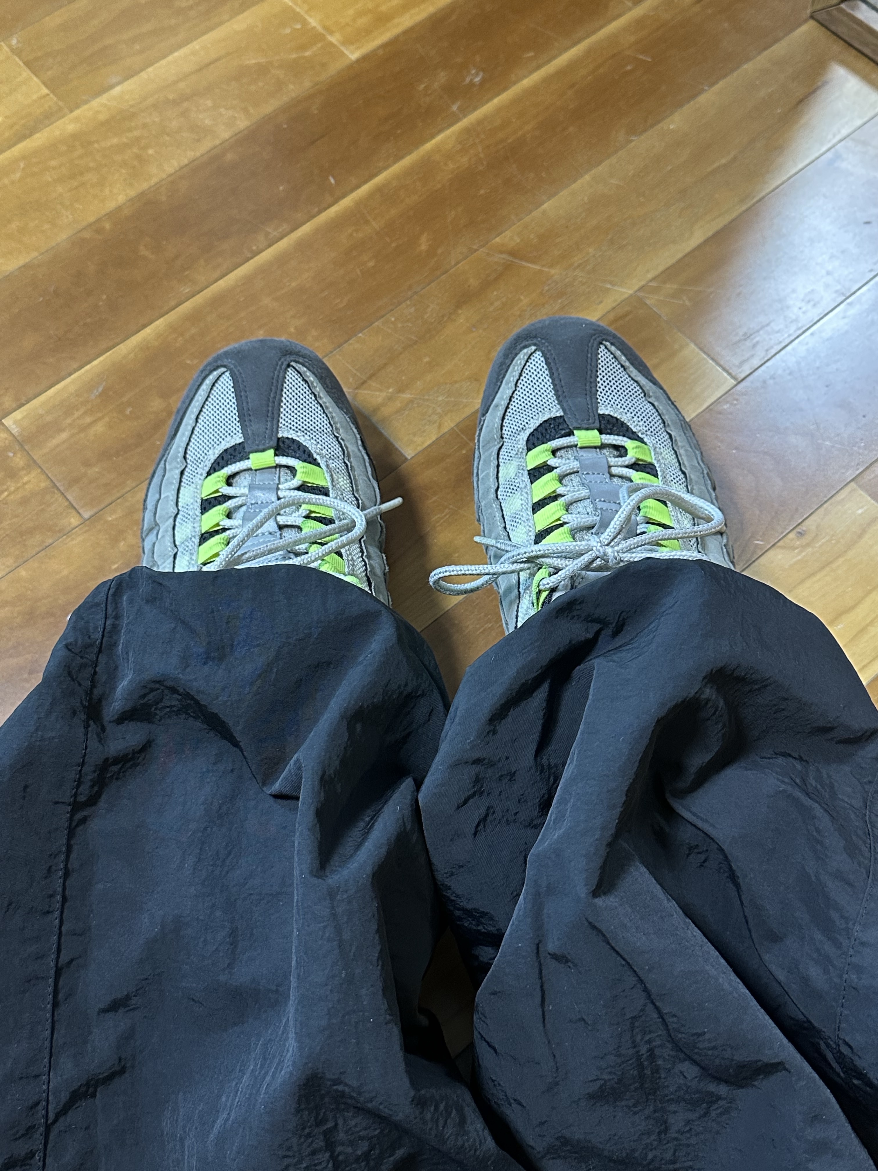 Nike Air VaporMax 95 Neon 착용 스타일