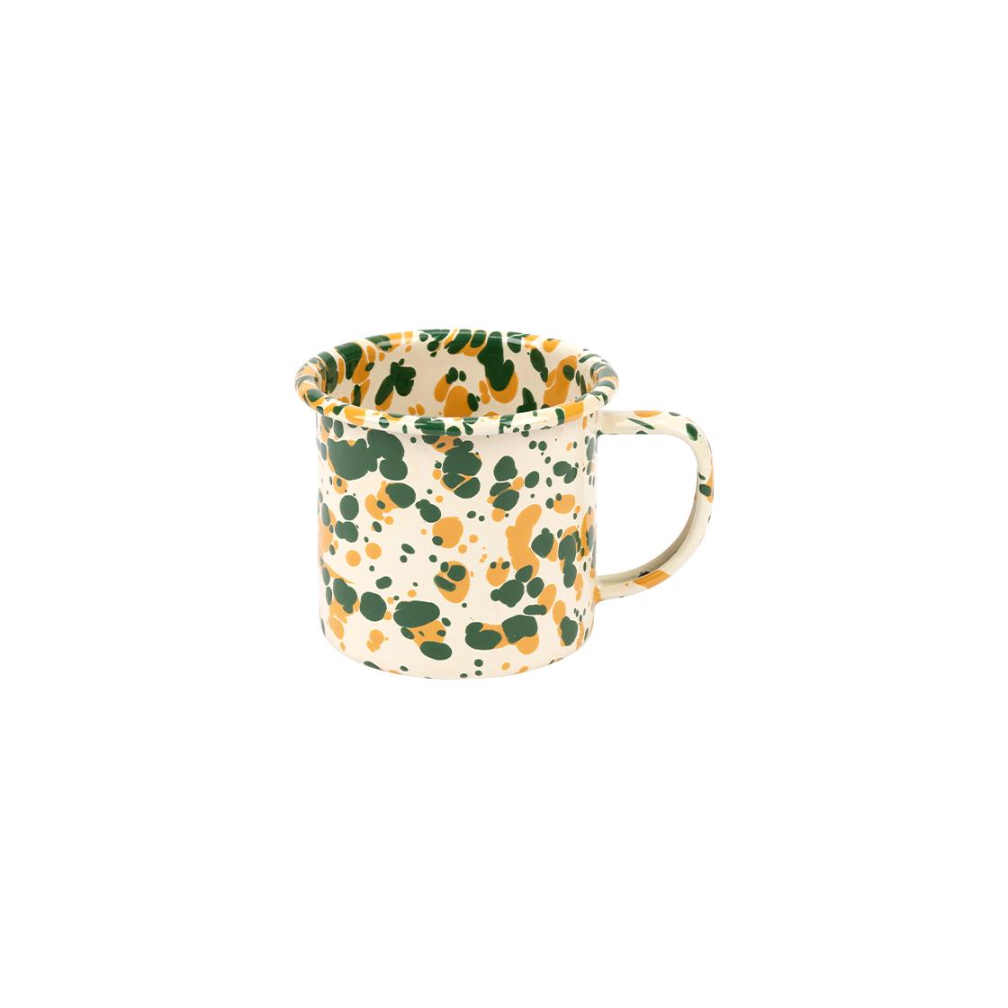 SP11GMY CROW CANYON SP11 Mug Green Mustard Yellow