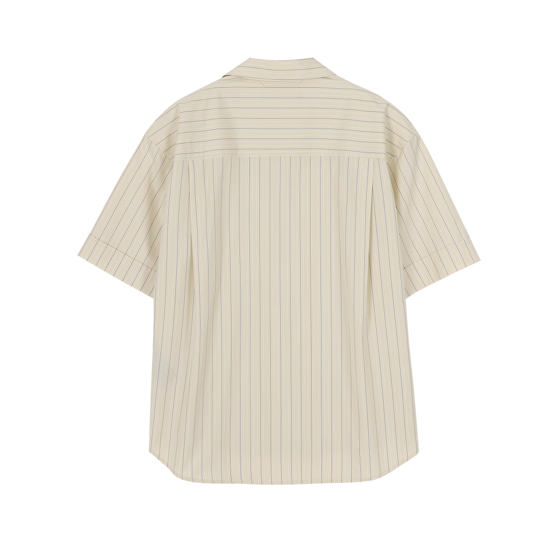 송지오 지제로 멀티 스트라이프 오픈 카라 셔츠 베이지(SONGZIO ZZERO Multi Stripe Open Collar Shirt Beige) - 2