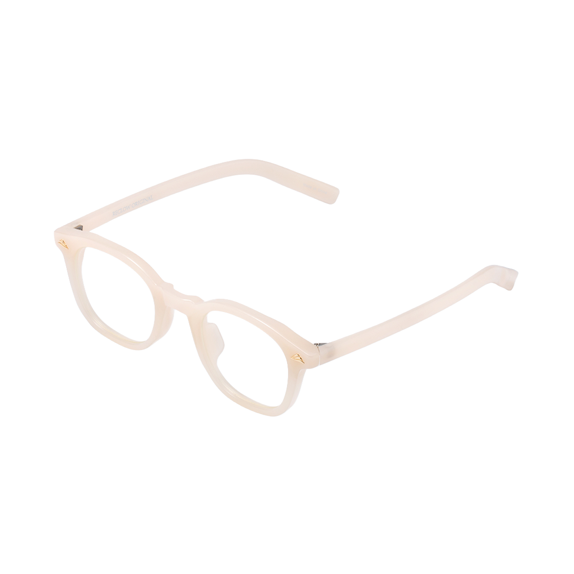 리끌로우 와이린 블랙 안경 아이보리(RECLOW Yleen Black Glasses Ivory) - 2