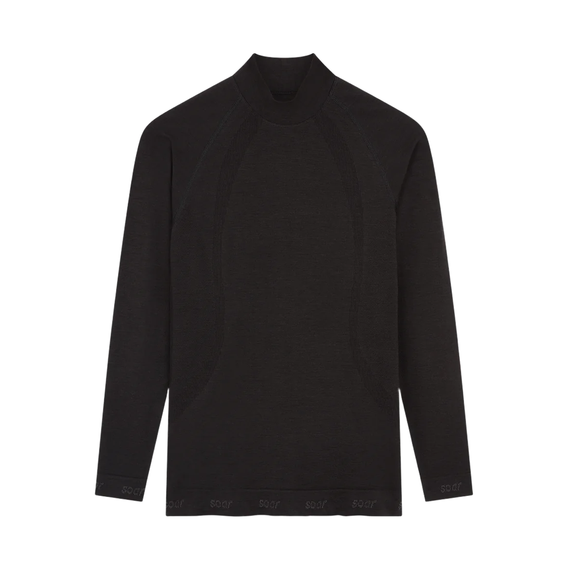 소어 러닝 실크 베이스 레이어 차콜(Soar Running Silk Base Layer Charcoal)