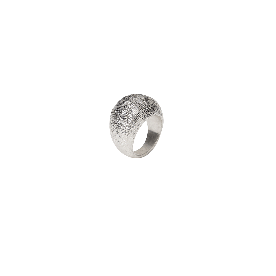 MW324SIV MILLO WOMEN Vintage Raw Volume Ring Silver