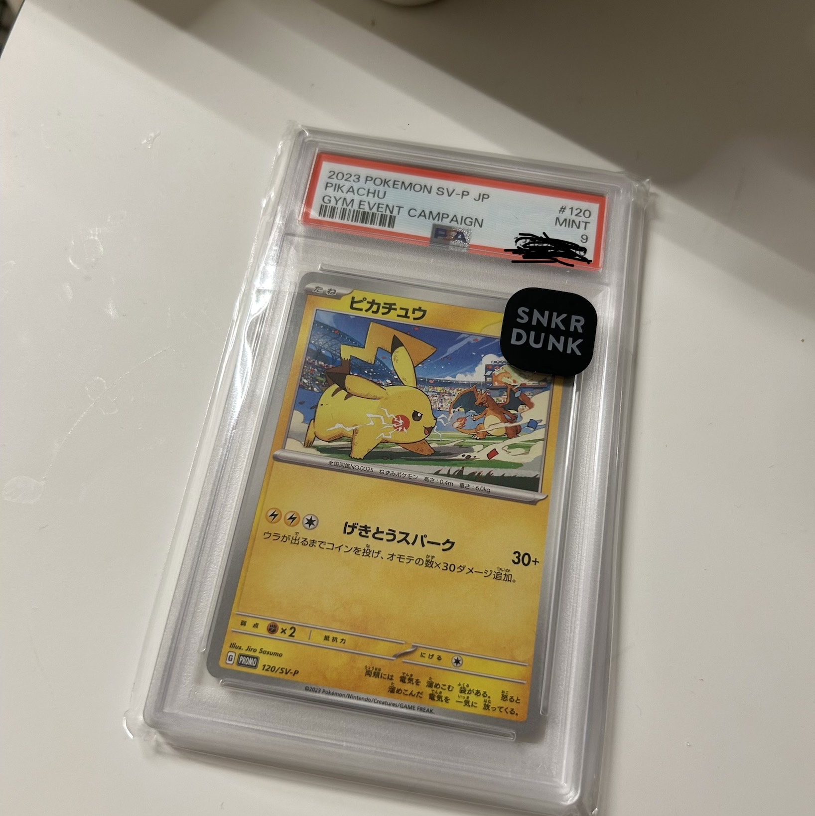 Pokemon TCG Pikachu P Scarlet & Violet Promos (Japanese Ver.) 착용 스타일