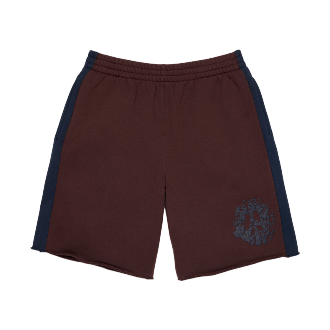 데님 티어스 데님 U 패널드 스웨트쇼츠 브라운(Denim Tears Denim U Paneled Sweatshort Brown)