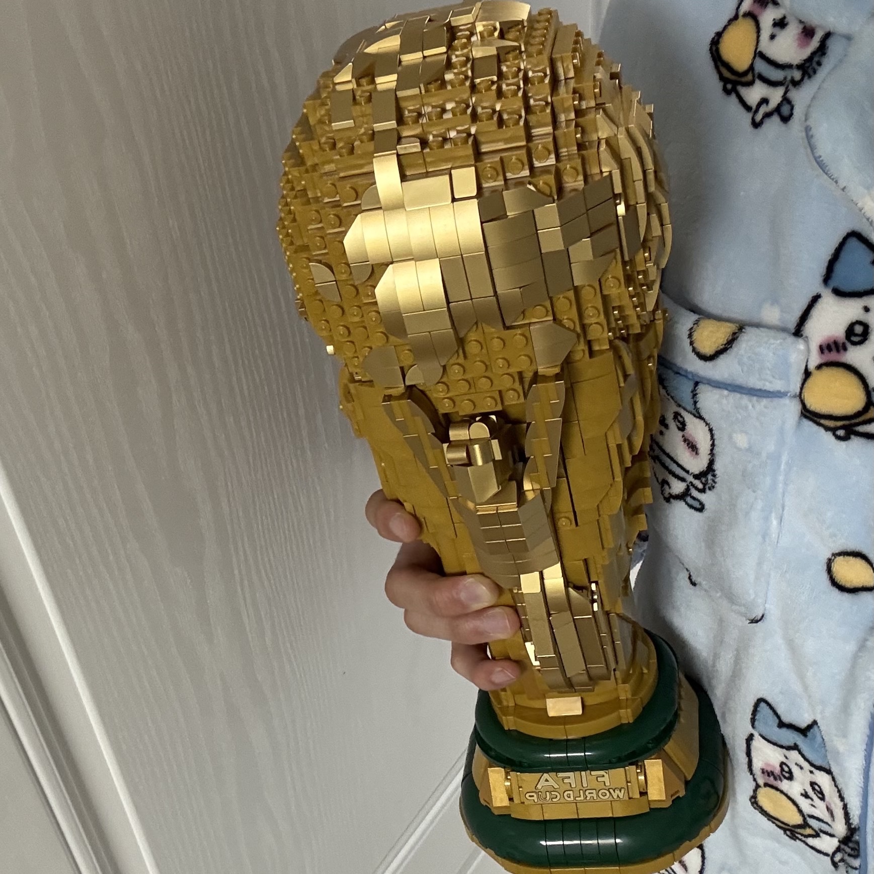 Lego Editions Sets FIFA World Cup Official Trophy 착용 스타일
