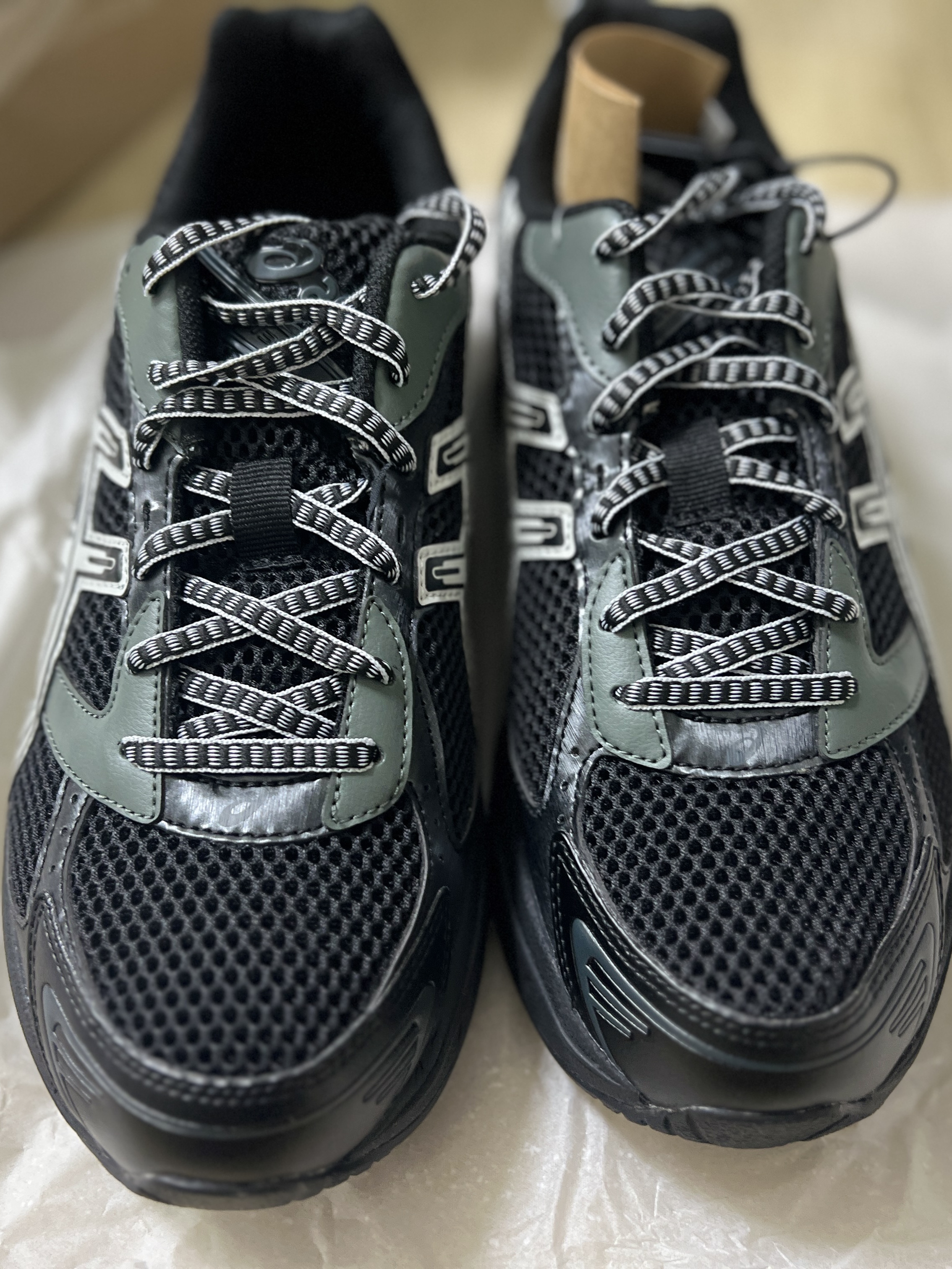 Asics Gel-1130 Black Glacier Grey - Folder Exclusive 착용 스타일 - 3