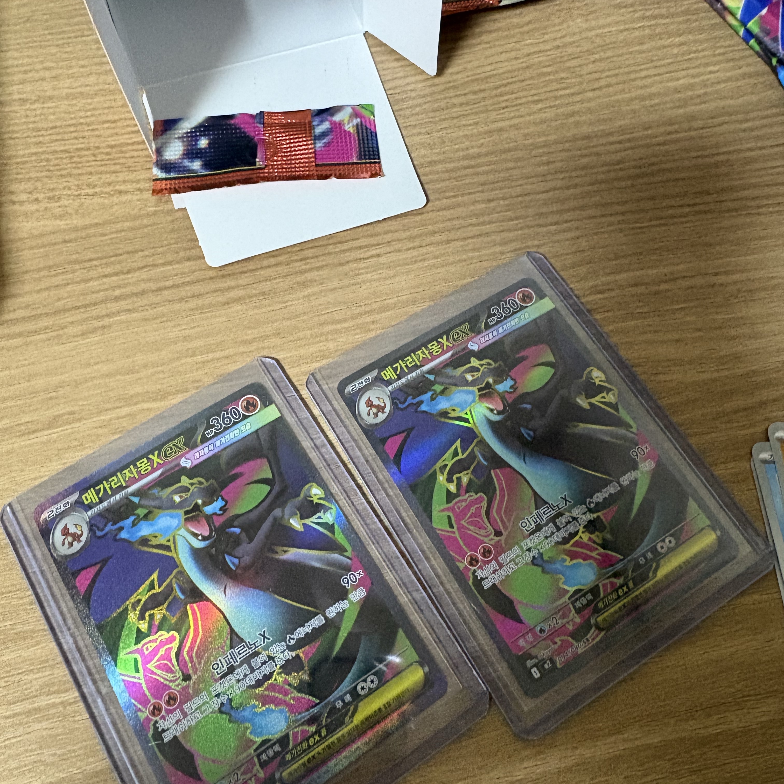 Pokemon TCG Mega Expansion Pack Inferno X Box (Pack of 30/Korean Ver.) 착용 스타일