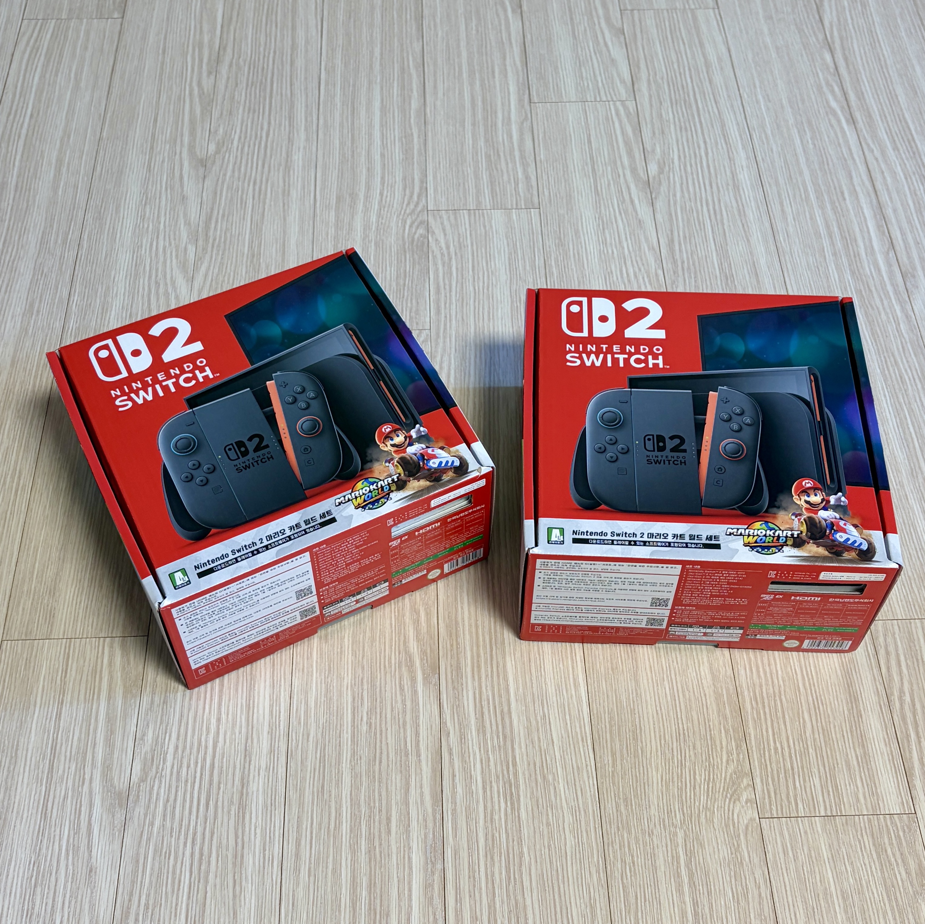 Nintendo Switch 2 Mario Kart World Set (With Software/Korean Ver.) 착용 스타일 - 1