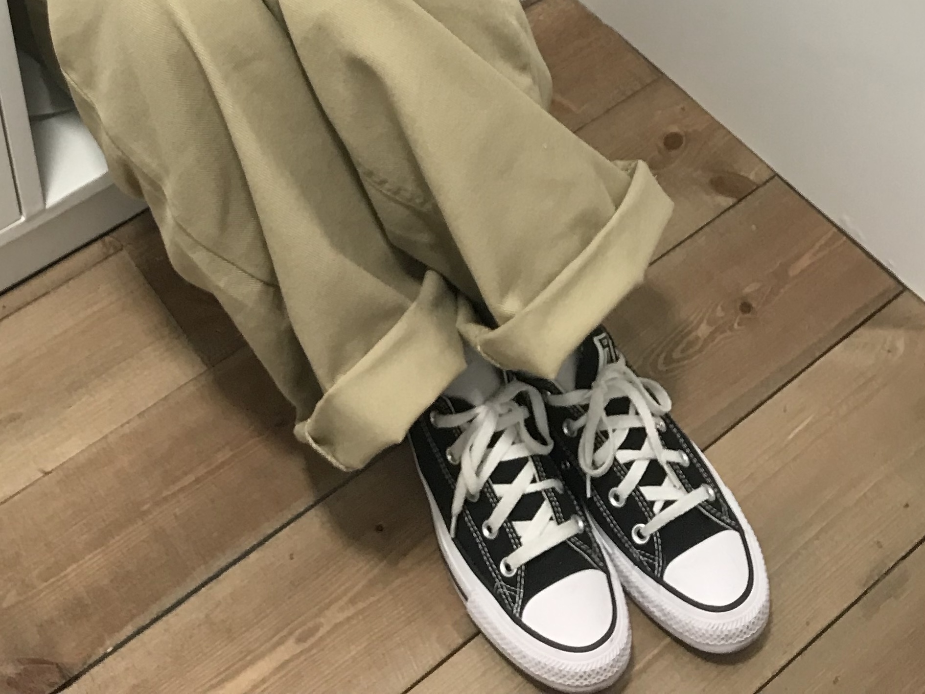 Converse Chuck Taylor All Star Ox Black 착용 스타일