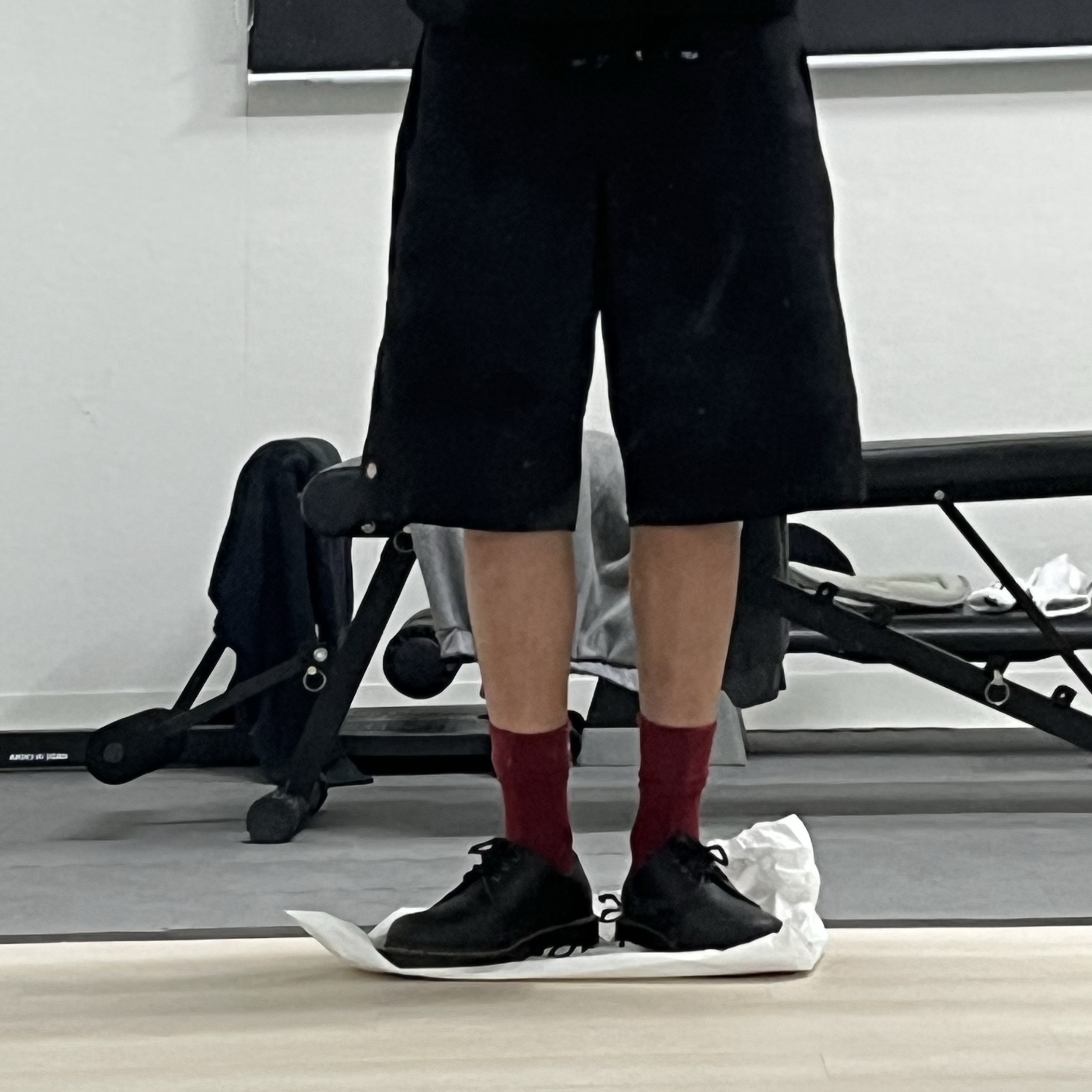 Dickies Loose Fit 13 Inch Flat Front Work Shorts Black 착용 스타일