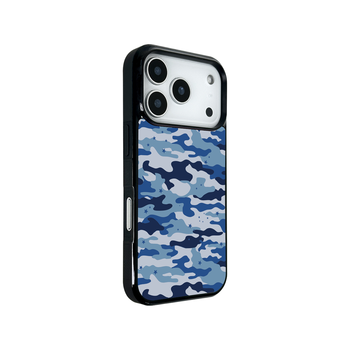 나인틴프라이데이 카모 스타 맥세이프 에폭시 케이스 - 블루(NINETEENFRIDAY Camouflage Magsafe Epoxy Case - BLUE) - 3