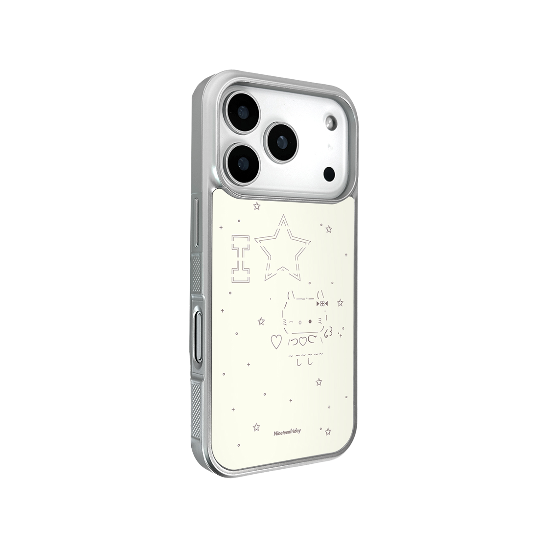 나인틴프라이데이 아이러브 엔젤 캣 맥세이프 에폭시 케이스 - 베이지(NINETEENFRIDAY Angel Cat Magsafe Epoxy Case - Beige) - 3