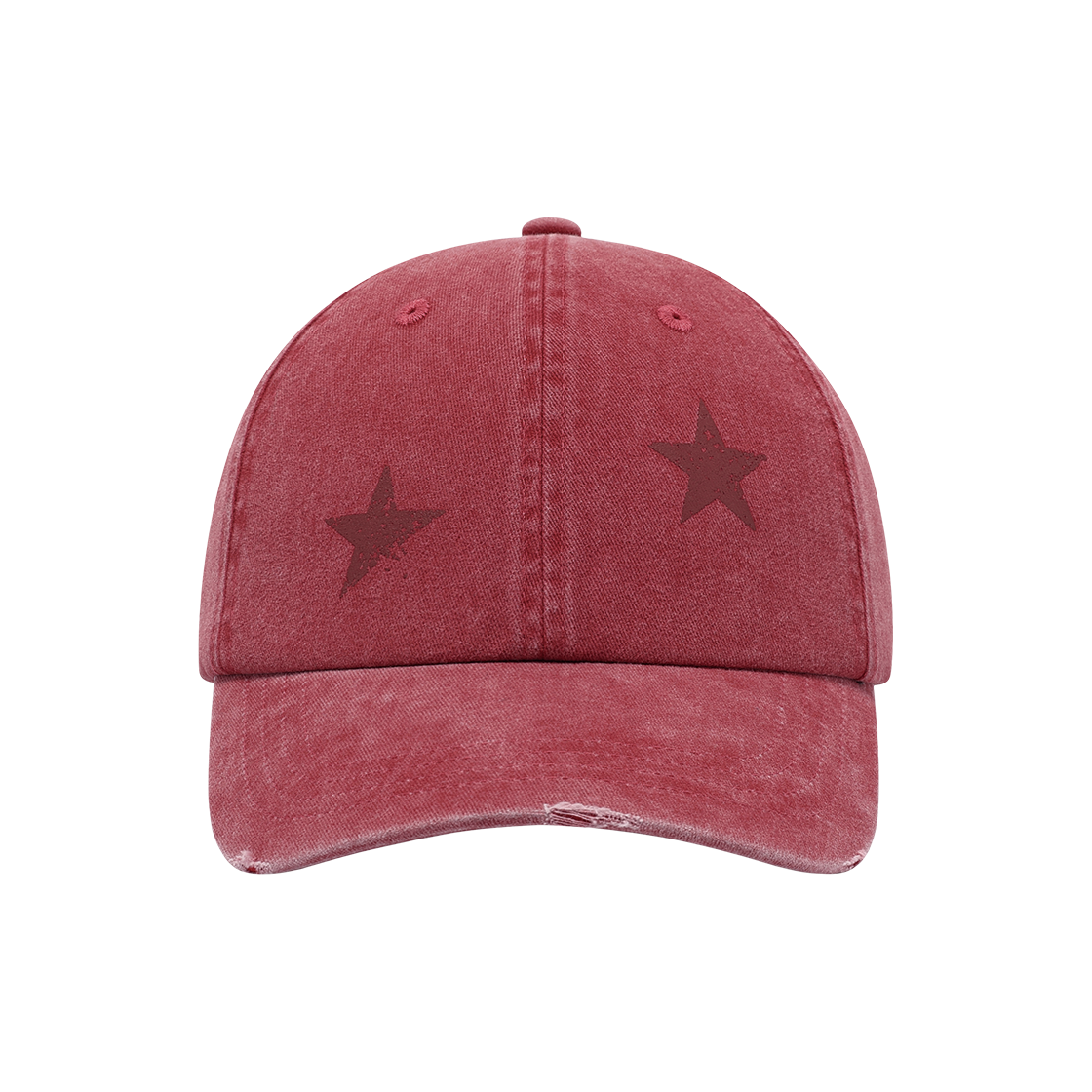 더바이닐하우스 스타 볼캡 레드(Thevinylhouse Star Ball Cap Red)