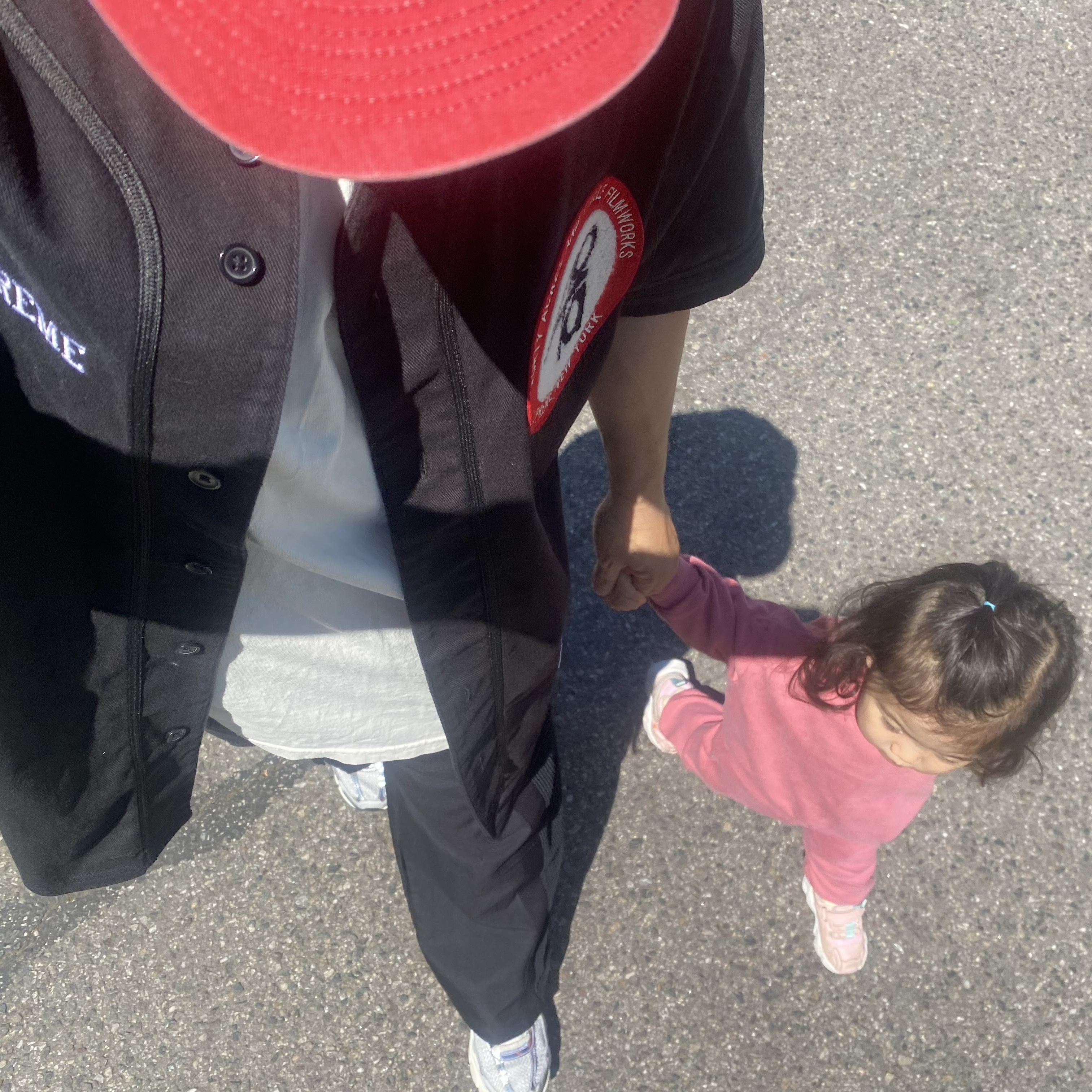 Supreme x 40 Acres Twill Baseball Jersey Black - 25SS 착용 스타일