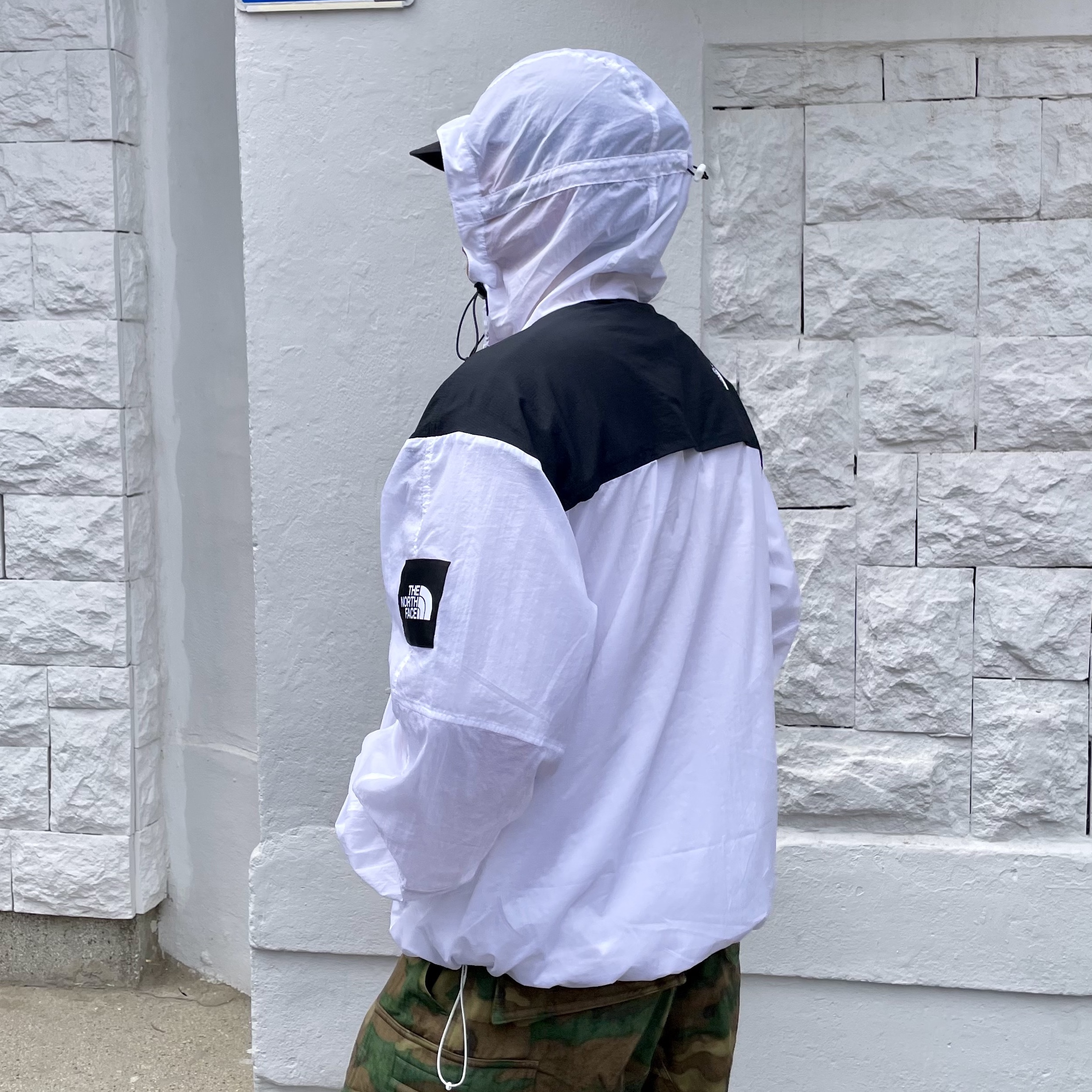 The North Face White Label Ruben Jacket White 착용 스타일 - 3