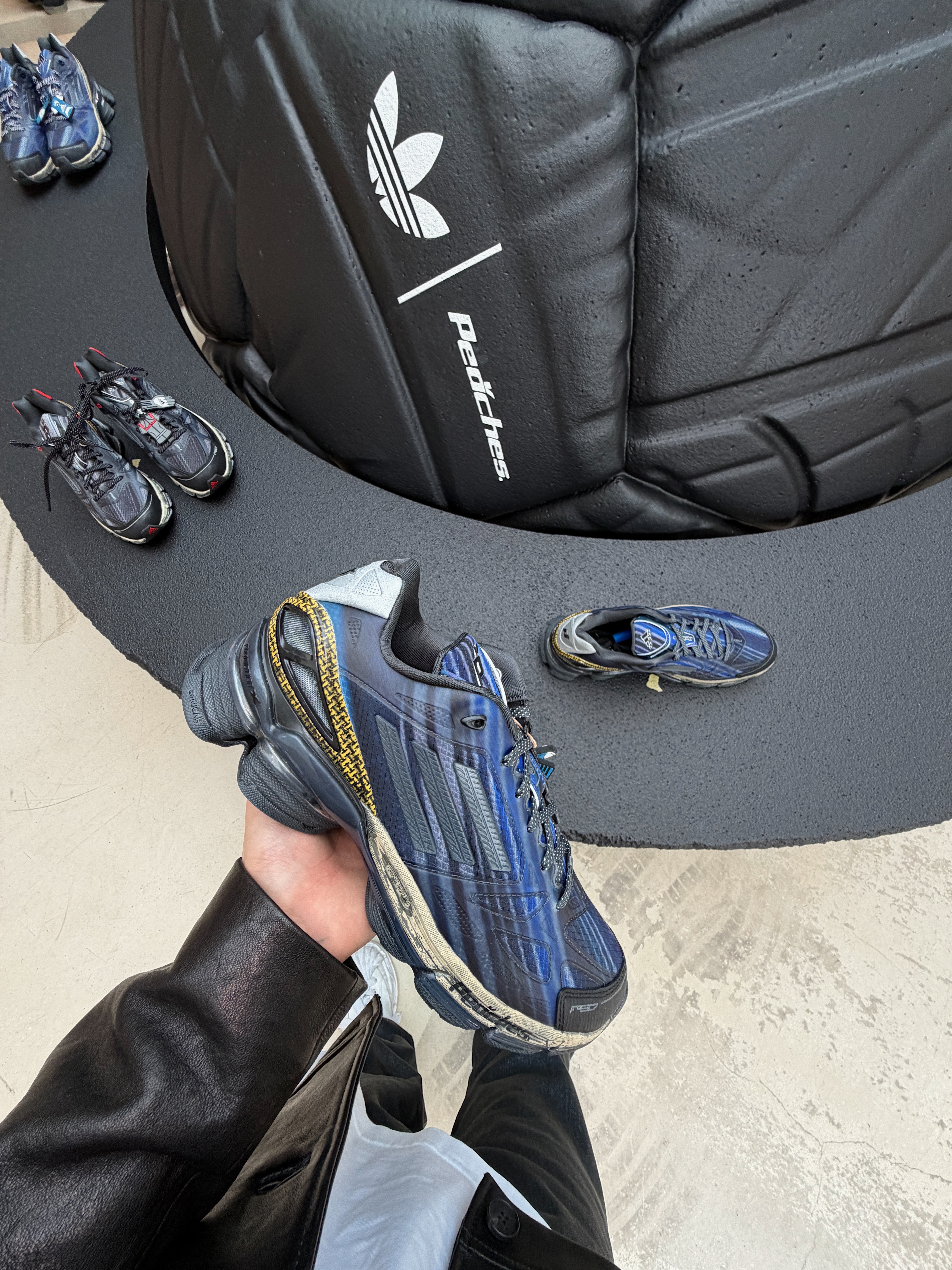 Adidas x Peaches F50 Track Top Night Navy - KR Sizing, Adidas x Peaches F50 Track Top Night Navy - US Sizing 착용 스타일 - 8