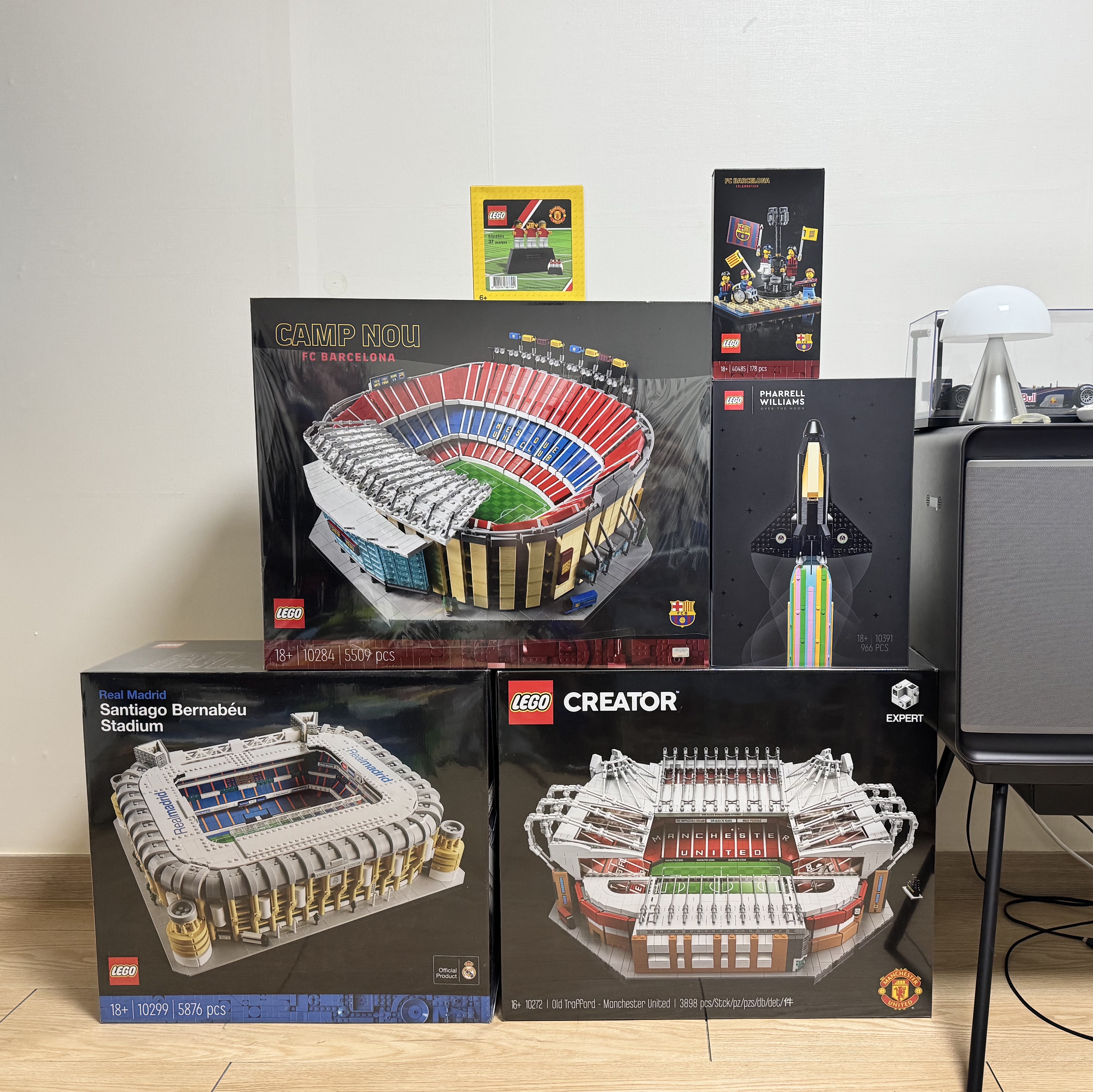 Lego Camp Nou - FC Barcelona, Lego Real Madrid Santiago Bernabeu Stadium 착용 스타일