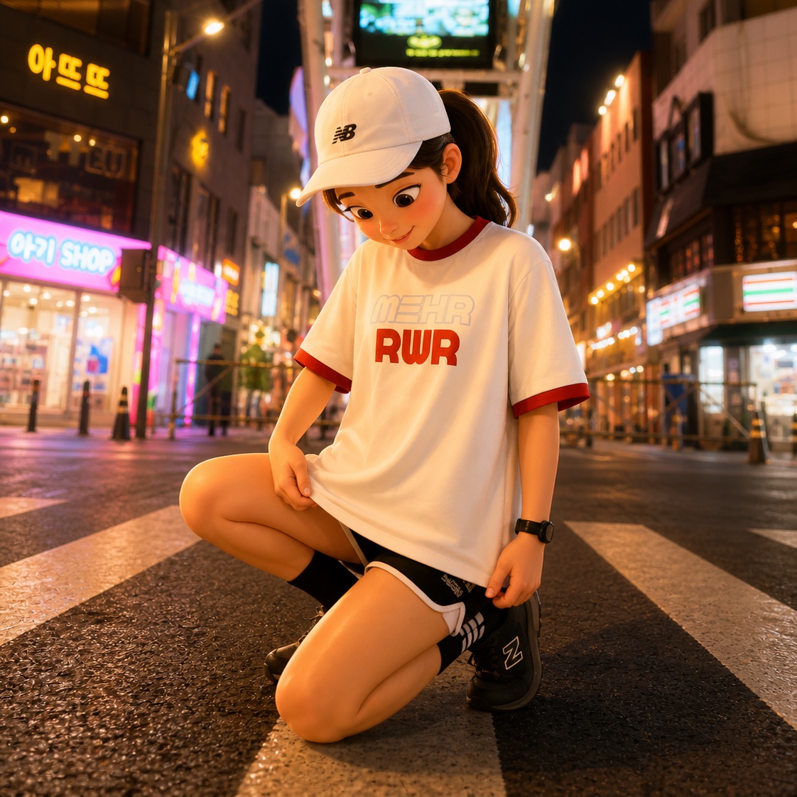 [KREAM 단독] RWR x MEHR Ringer T-Shirt White, [KREAM 단독] VVM ON,UP,IN Energy 3set 착용 스타일 - 3