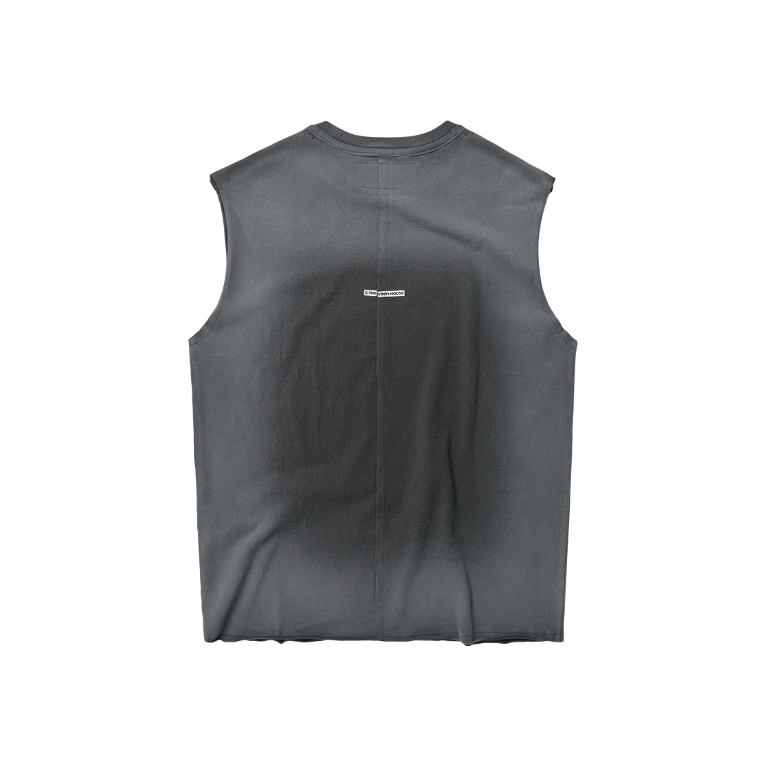 더바이닐하우스 바이닐 아크 로고 슬리브리스 차콜(Thevinylhouse Vinyl Arc Logo Sleeveless Charcoal) - 2