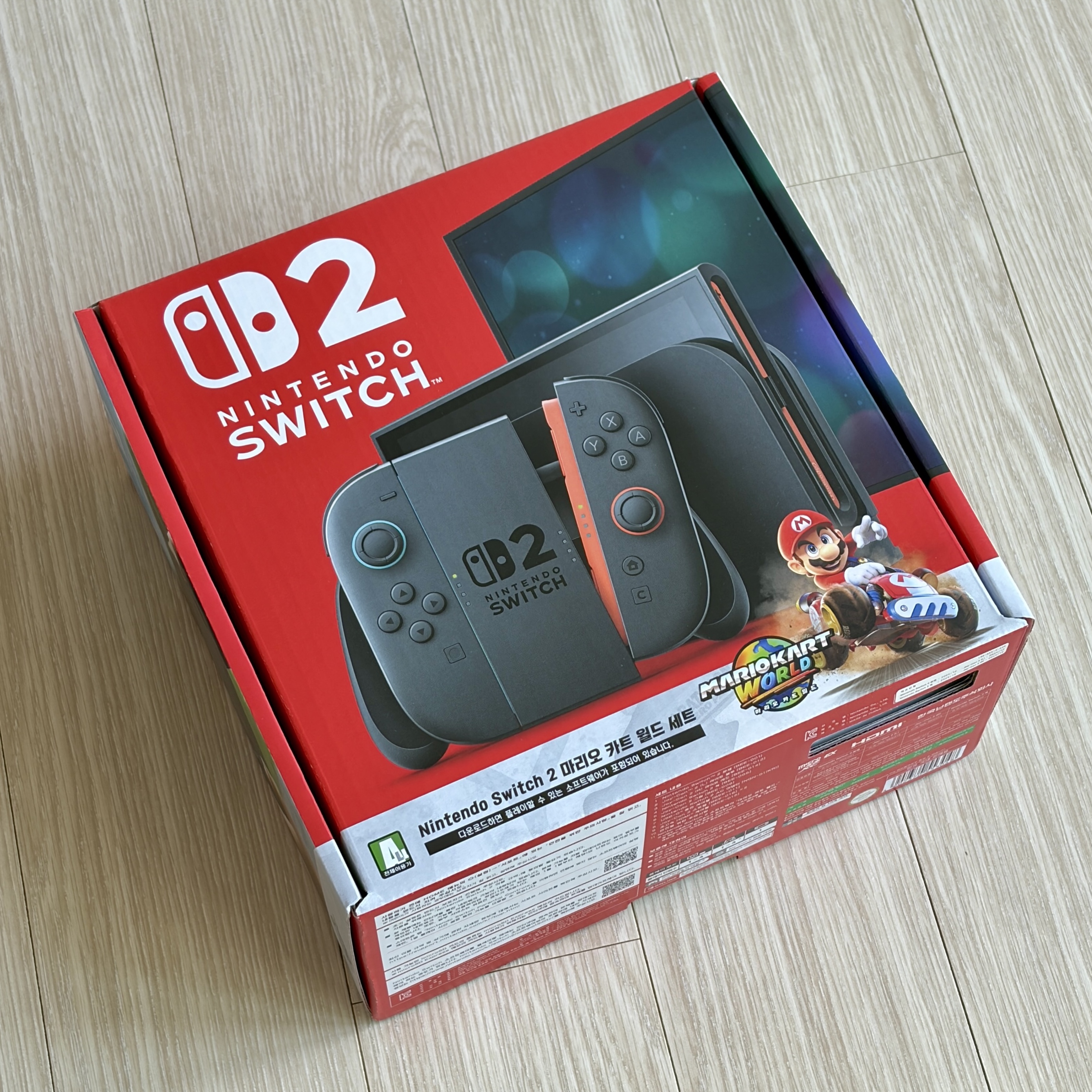 Nintendo Switch 2 Mario Kart World Set (With Software/Korean Ver.) 착용 스타일 - 2