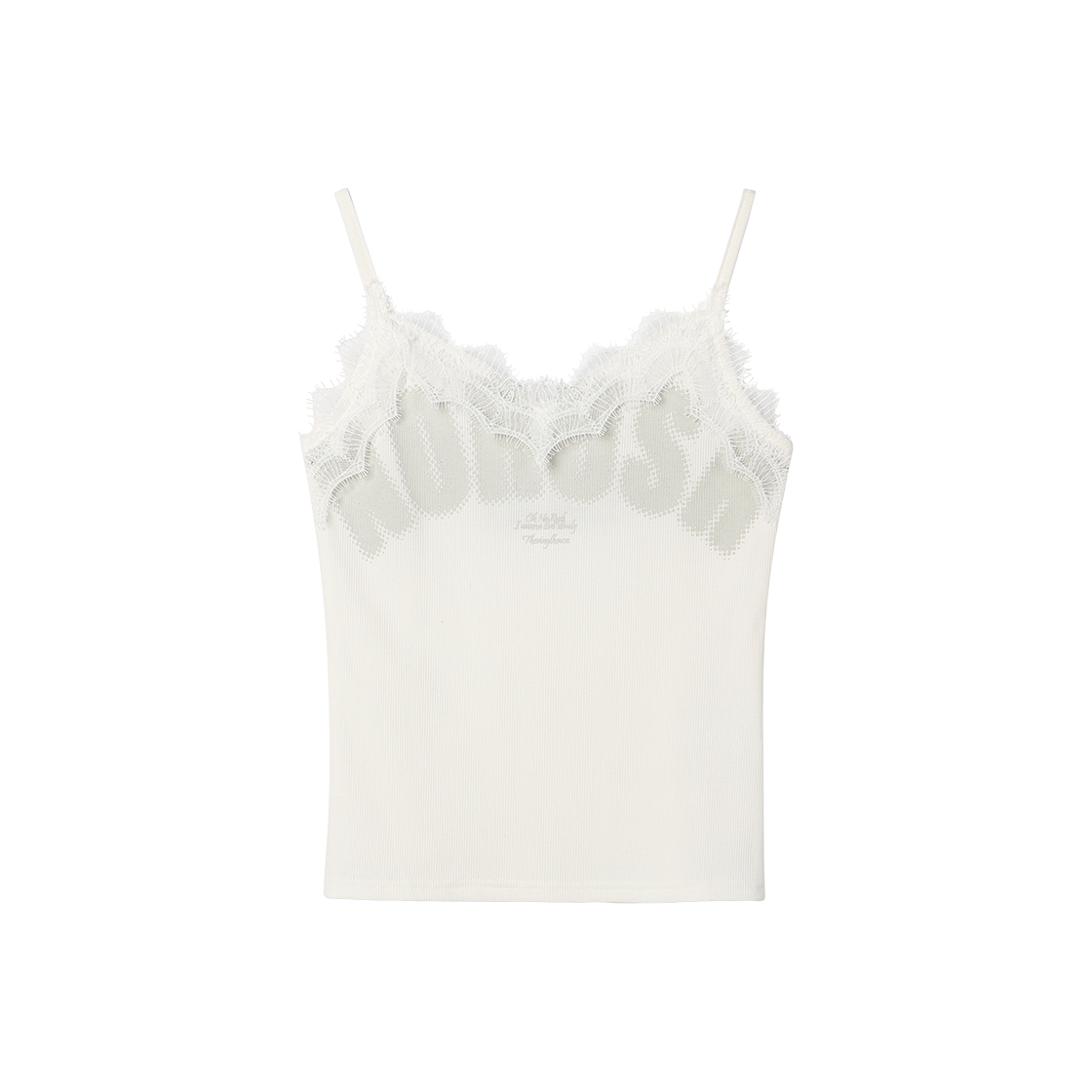 (W) 더바이닐하우스 노 러쉬 레이스 슬리브리스 아이보리((W) Thevinylhouse No Rush Lace Sleeveless Ivory)
