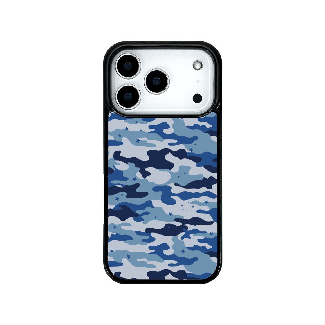 나인틴프라이데이 카모 스타 맥세이프 에폭시 케이스 - 블루(NINETEENFRIDAY Camouflage Magsafe Epoxy Case - BLUE)