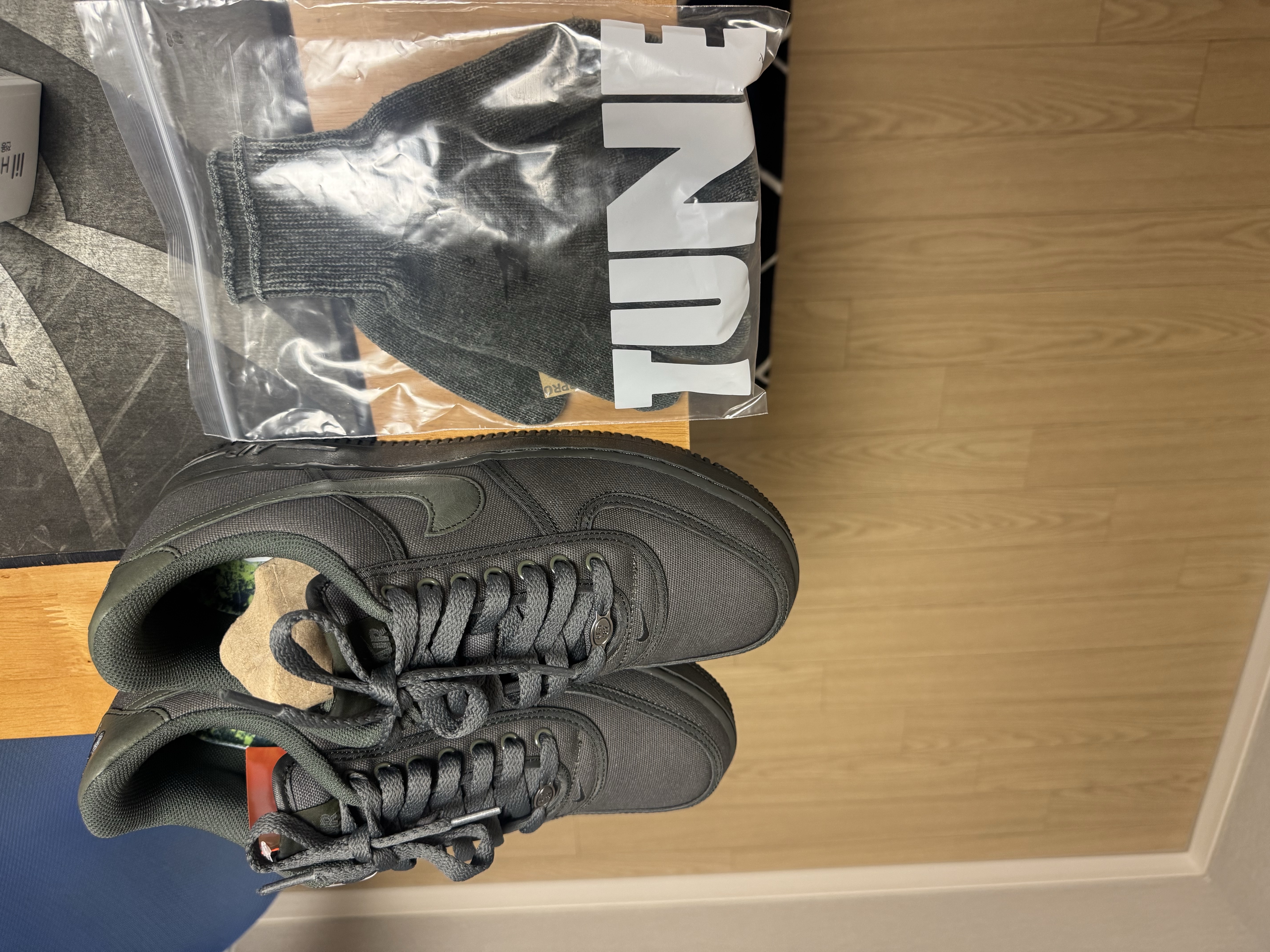 Nike x Tune Air Force 1 CVS Twilight Marsh 착용 스타일