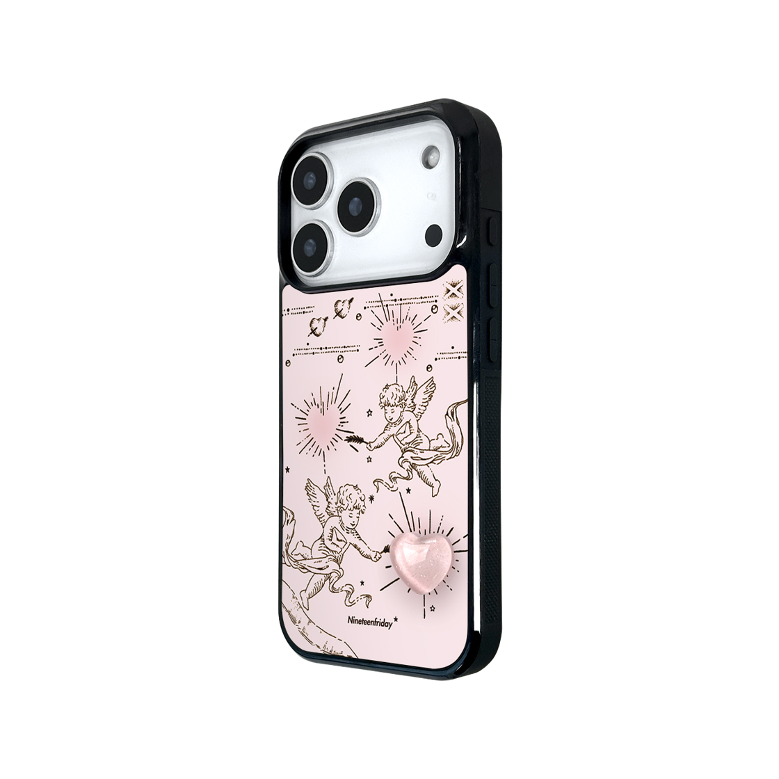나인틴프라이데이 빈티지 큐피드 맥세이프 에폭시 케이스 - 핑크(NINETEENFRIDAY Vintage Cupid Magsafe Epoxy Case - PINK) - 2