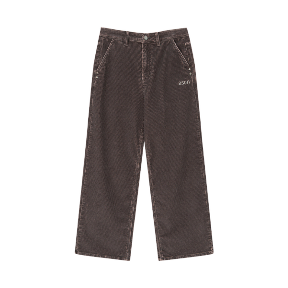 (W) 애즈온 모스 코듀로이 팬츠 바이올렛 브라운((W) Ason Moss Corduroy Pants Violet Brown)