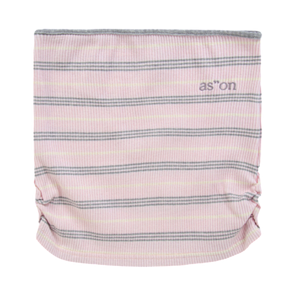 (W) 애즈온 발렌타인 스트라이프 미니 스커트 핑크((W) Ason Bumble Stripe Mini Skirt Pink)