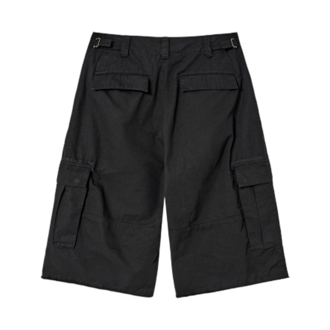 해칭룸 트윙클 카고 쇼츠 블랙(Hatchingroom Twinkle Cargo Shorts Black) - 2