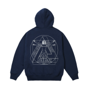 Palace Paltruvian Tri Hood Navy - 26SS