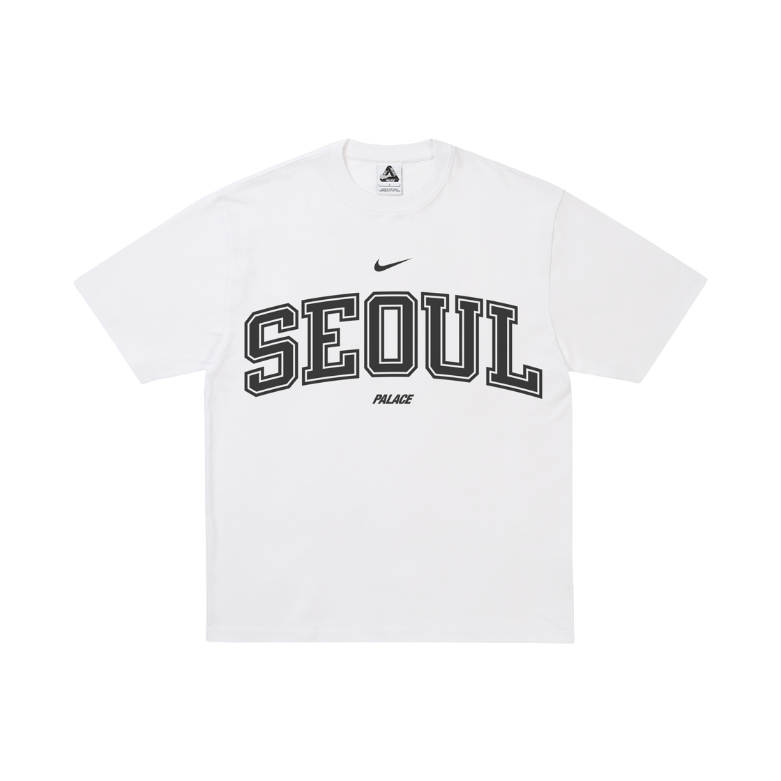 팔라스 x 나이키 샵 티셔츠 서울 화이트 - 26SS(Palace x Nike Shop T-Shirt Seoul White - 26SS)