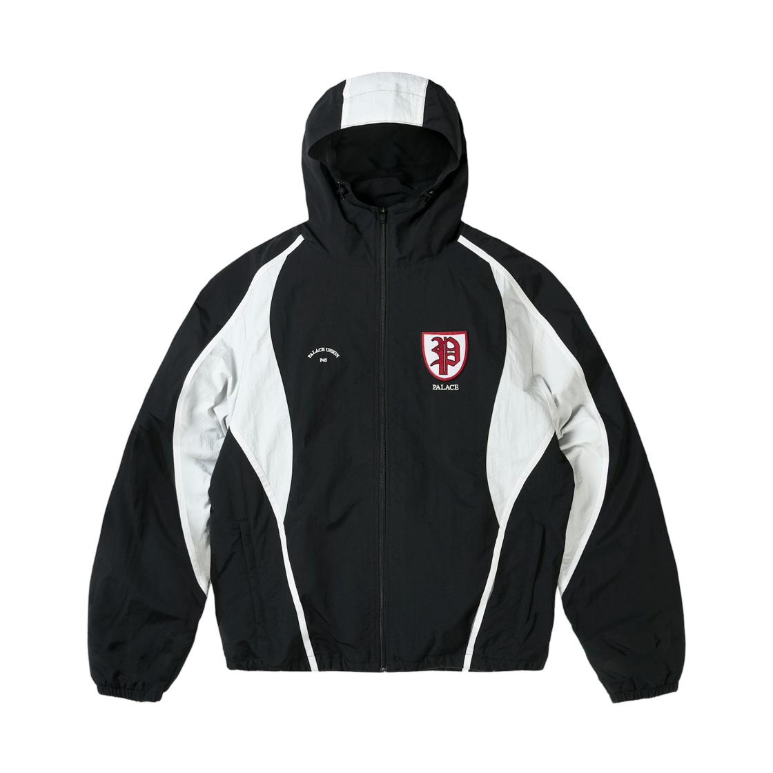 - Palace Scrum Hooded Shell Jacket Black - 26SS