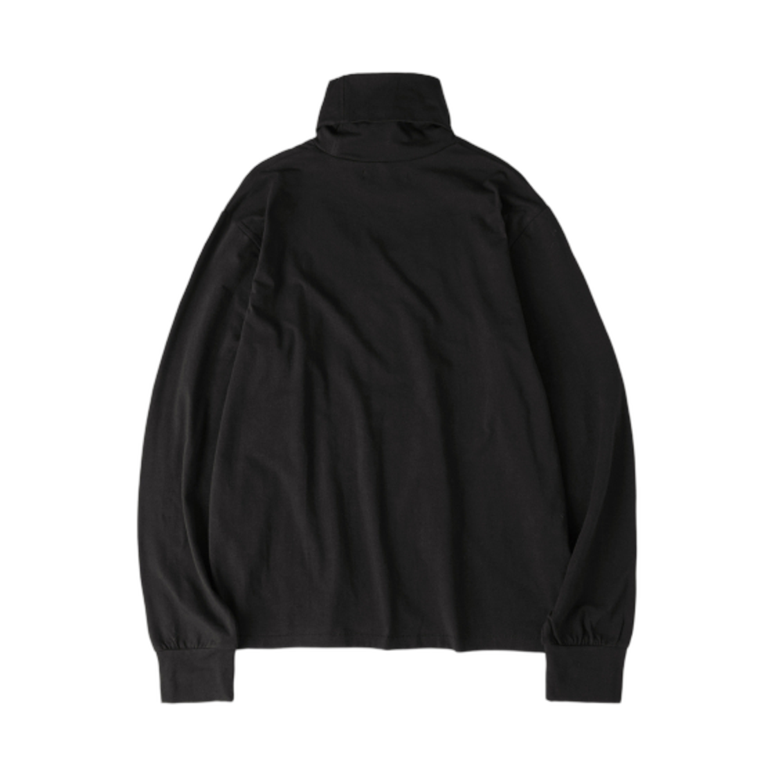 해칭룸 박서 터틀넥 티셔츠 블랙(Hatchingroom Boxer Turtleneck T-Shirt Black) - 2