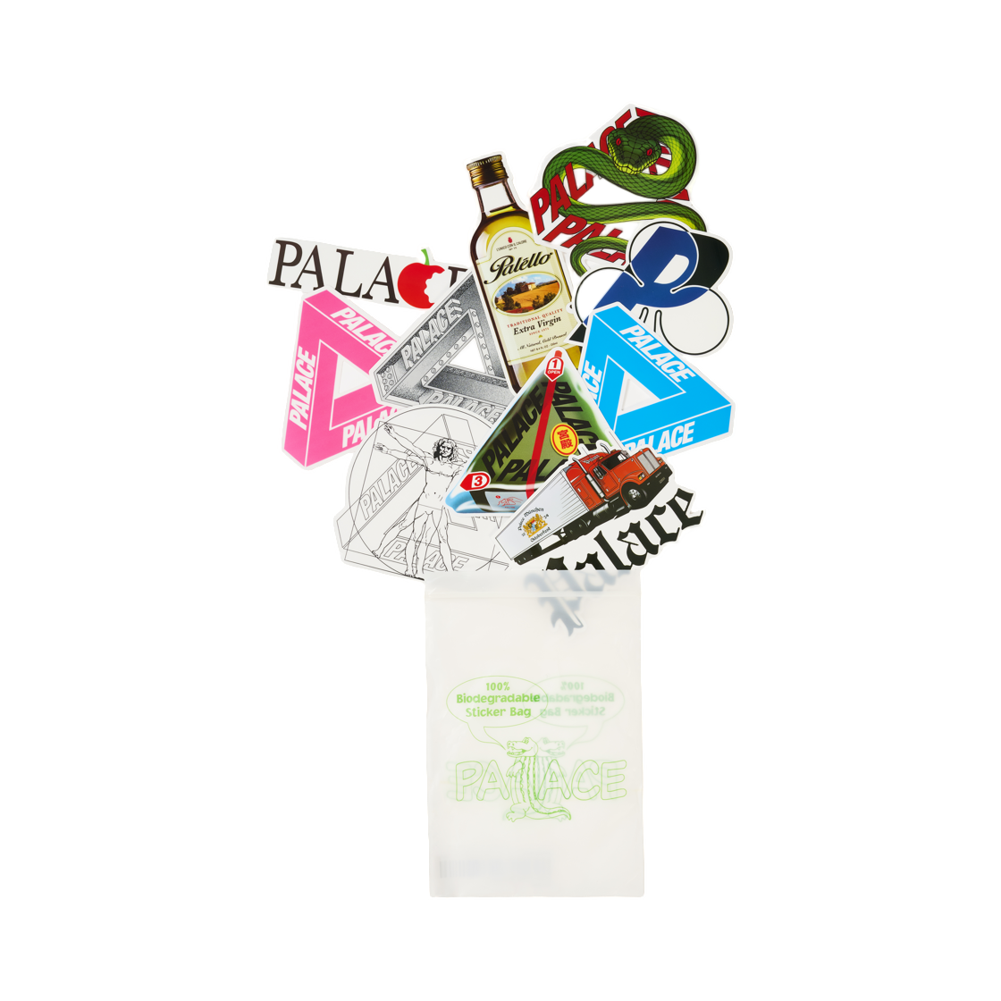 팔라스 썸머 스티커 팩 멀티 - 26SS(Palace Summer Sticker Pack Multi - 26SS)