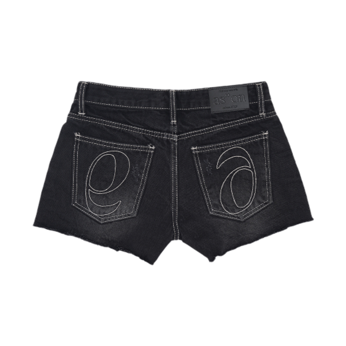 (W) 애즈온 달리트 숏 팬츠 블랙((W) Ason Dalit Short Pants Black) - 2