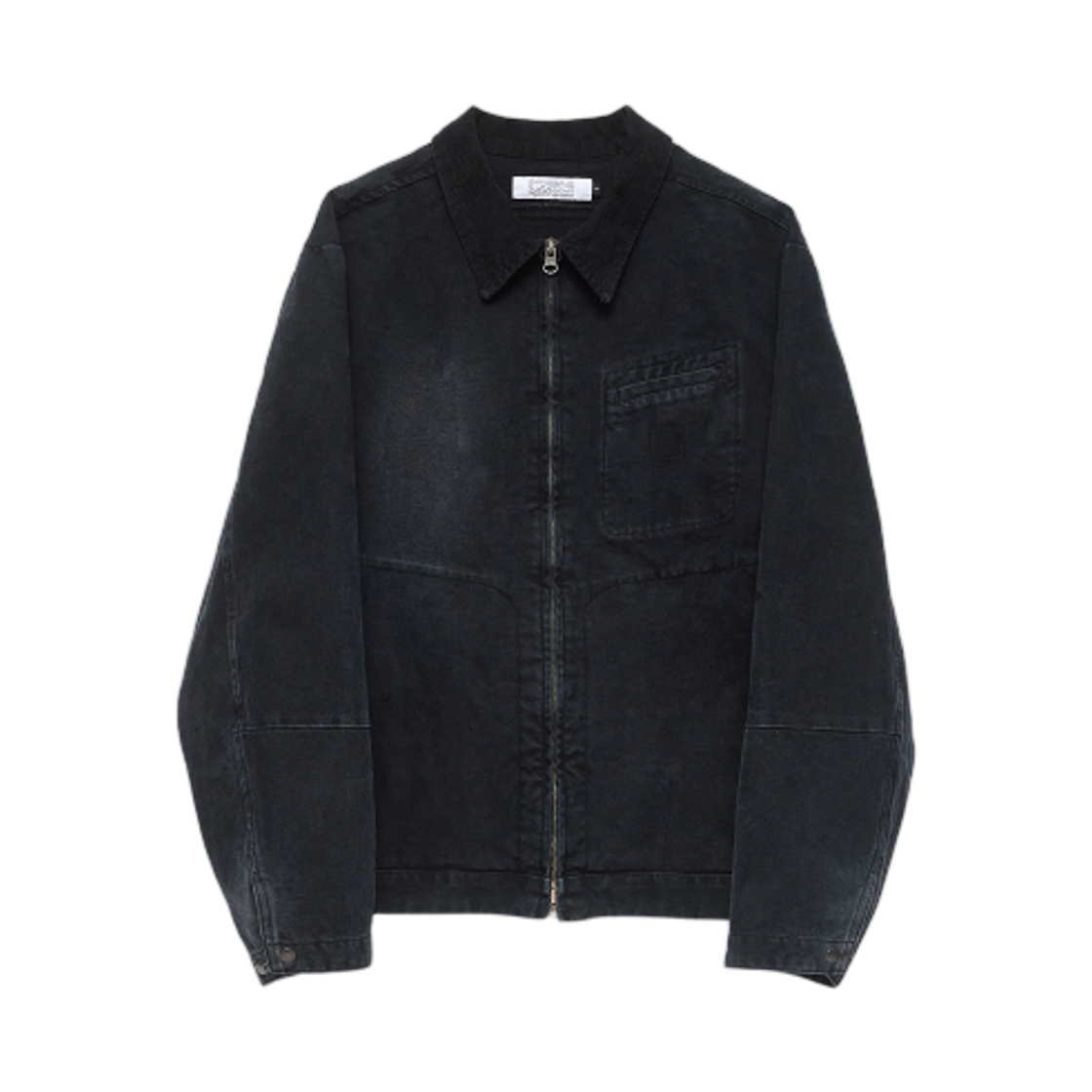 해칭룸 캔버스 워크 자켓 페이디드 블랙(Hatchingroom Canvas Work Jacket Faded Black)