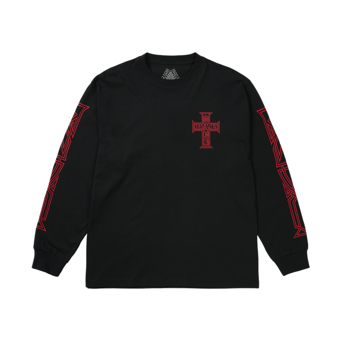 팔라스 Y 쏘 크로스 롱슬리브 블랙 - 26SS(Palace Y So Cross Longsleeve Black - 26SS) - 2