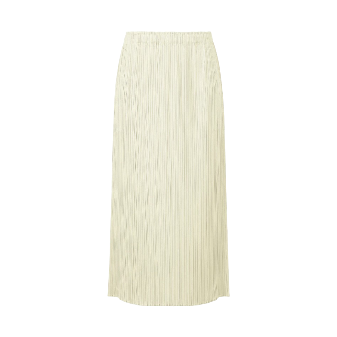 PP61-JG155-03 (W) Pleats Please Issey Miyake MC May Skirt Ivory