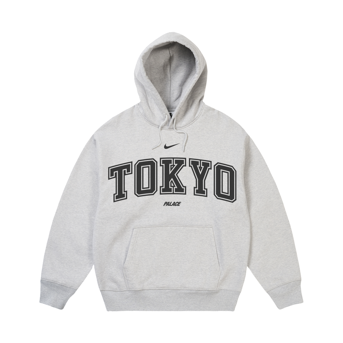 - Palace x Nike Shop Hood Tokyo Grey Marl - 26SS