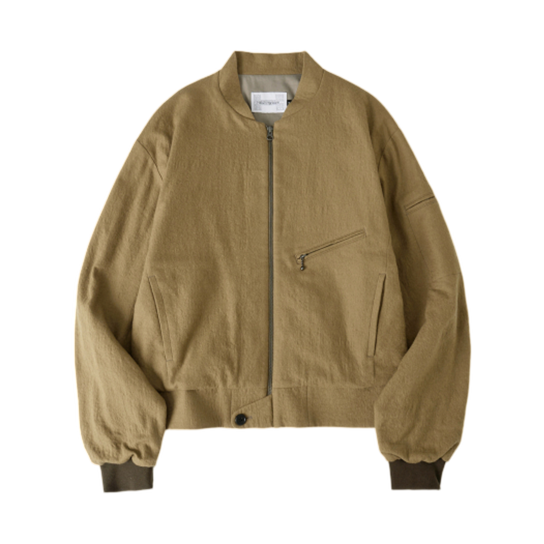해칭룸 헤어리 봄버 자켓 카멜(Hatchingroom Hairy Bomber Jacket Camel)