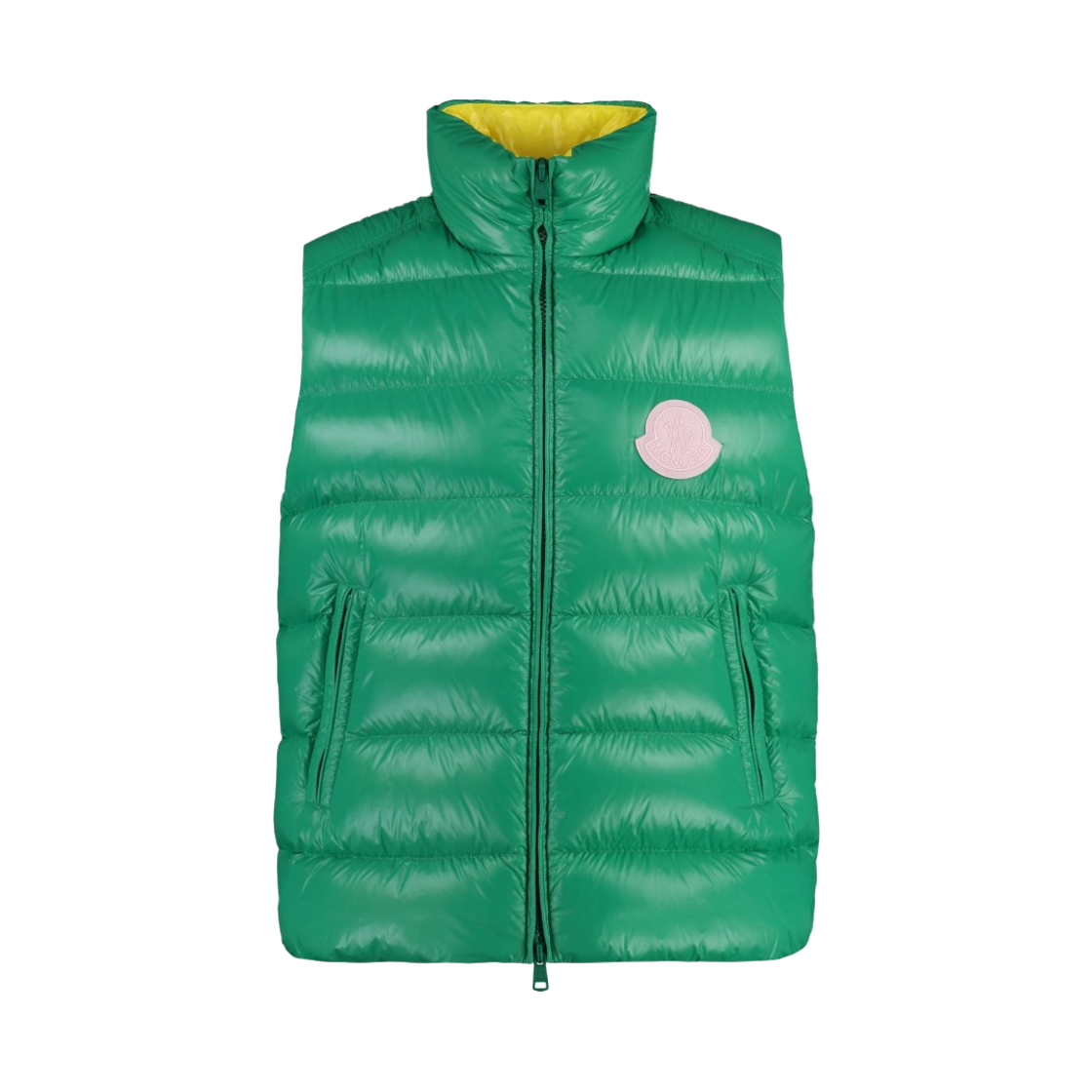 J1-091-1A00079-595GJ-850 Moncler Parke Down Gilet Green - 24SS