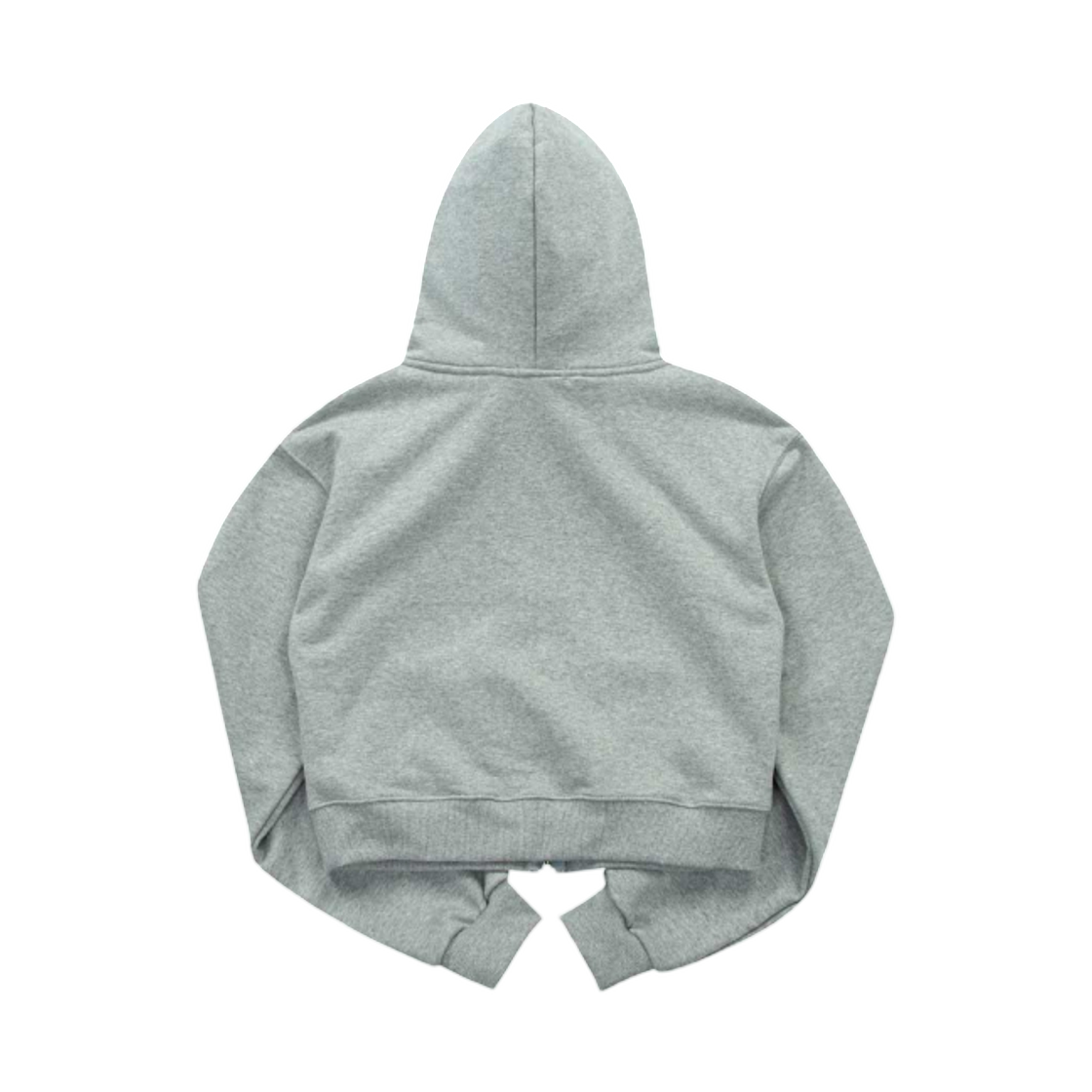 (W) 애즈온 베이직 트레이닝 후드 집업 그레이((W) Ason Basic Training Hoodie Zip Up Gray) - 2