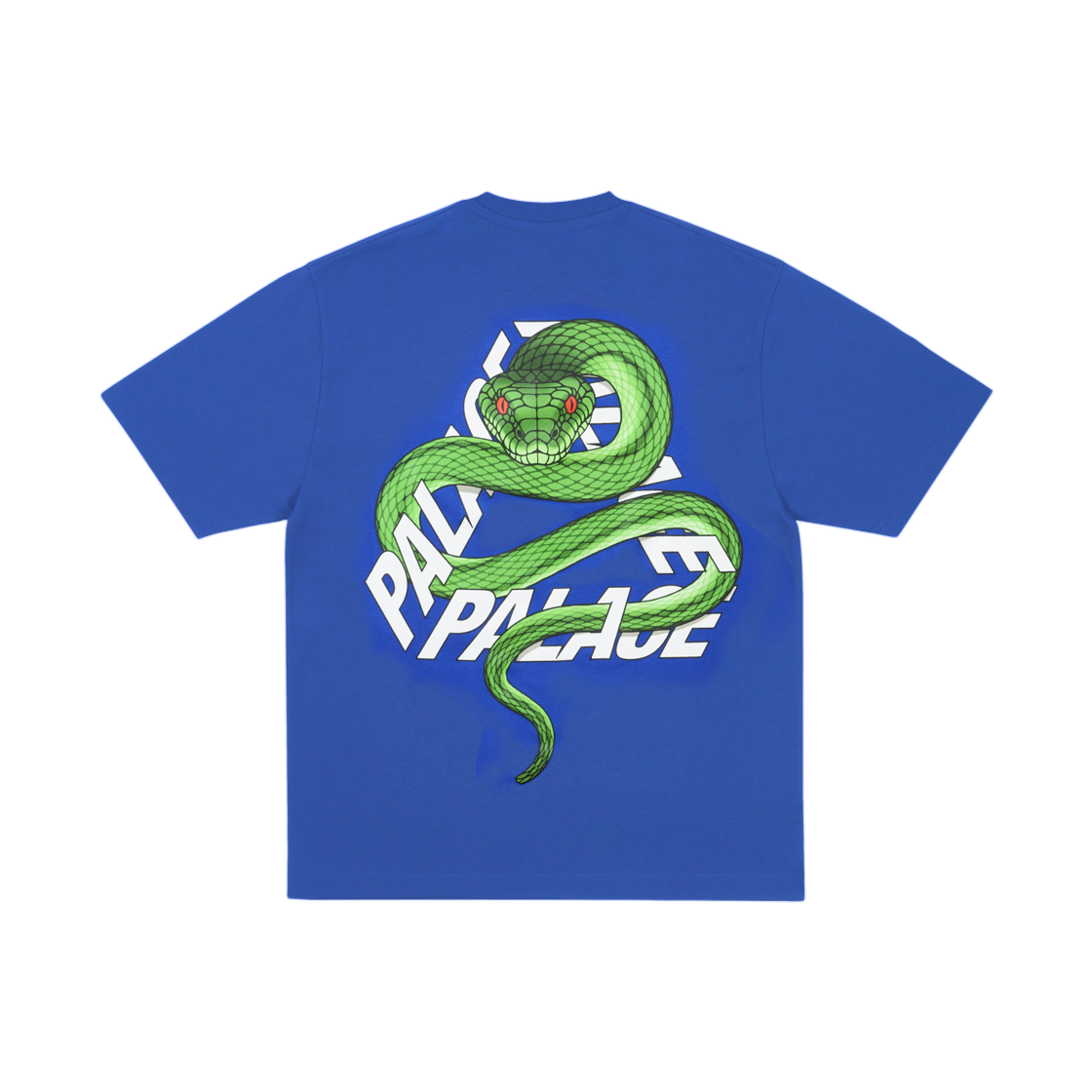 - Palace Snakey P3 T-Shirt Deep Sea Blue - 26SS