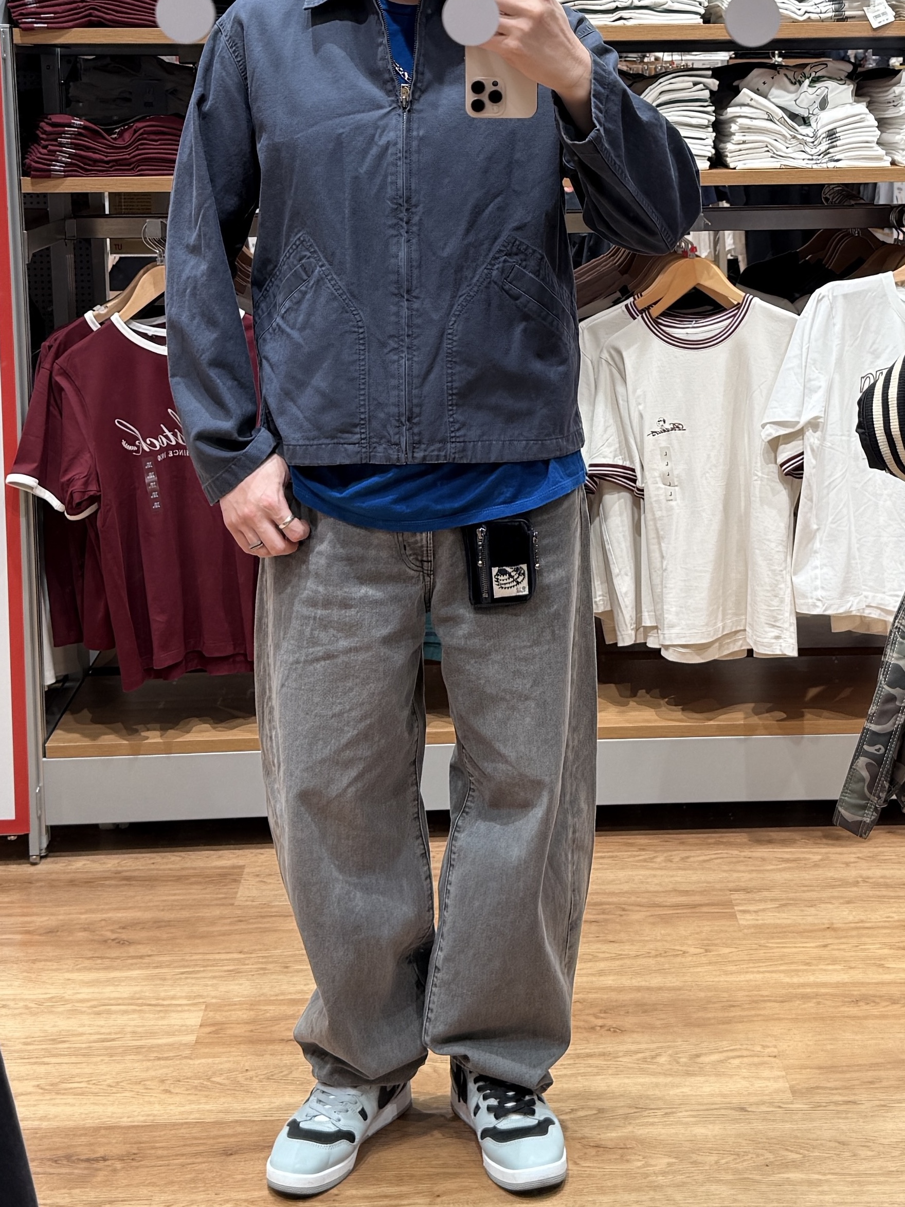 Uniqlo x JW Anderson Zip-Up Blouson Blue, Gucci Blind For Love Ring Silver 착용 스타일