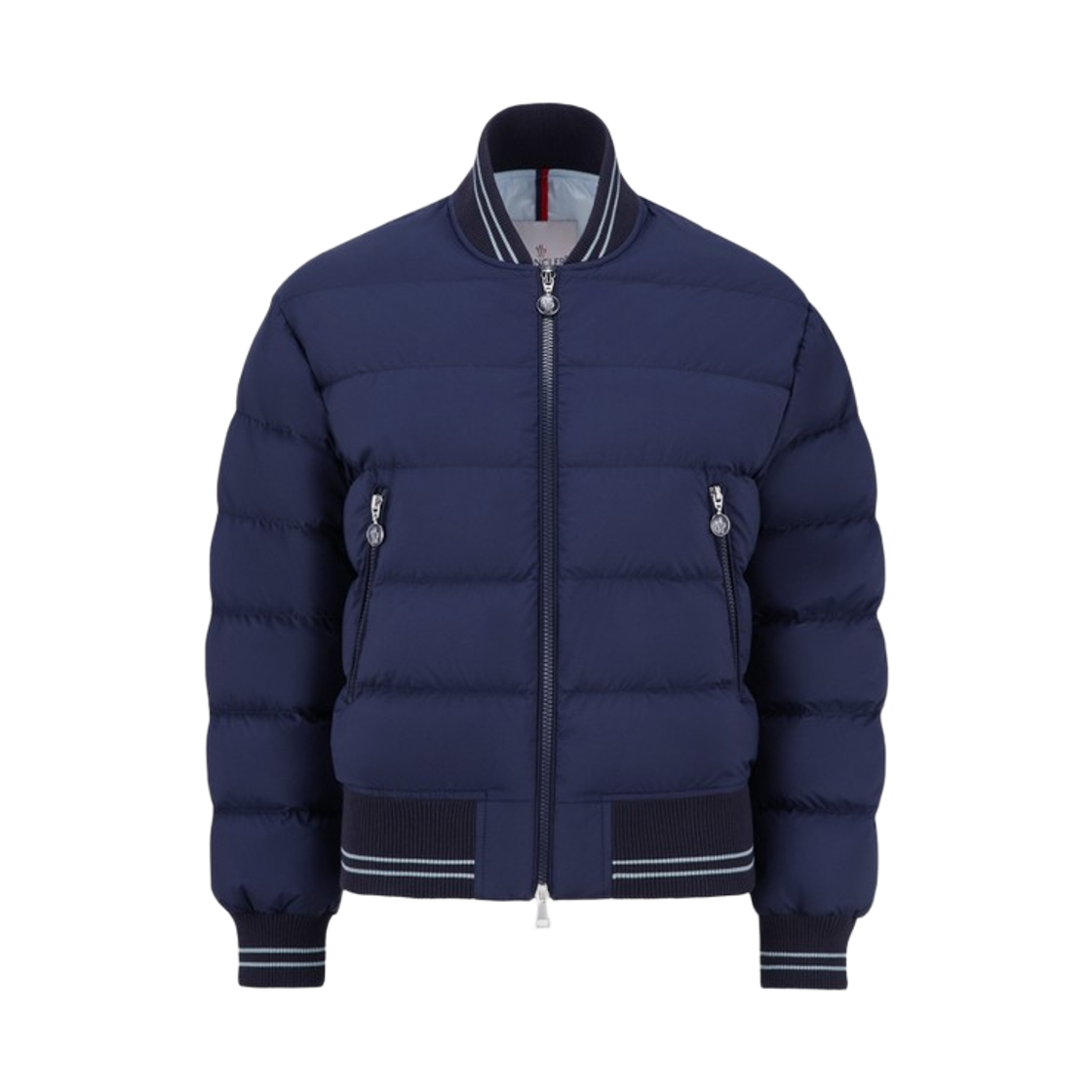 J1-093-1A00077-596TM-774 (W) Moncler Argo Down Bomber Jacket Navy Blue - 24SS