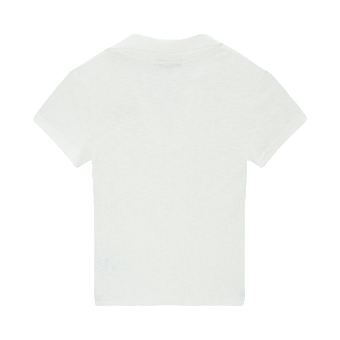 (W) 애즈온 하프 아이비 칼라 티셔츠 화이트((W) Ason Half Ivy Collar T-Shirt White) - 2